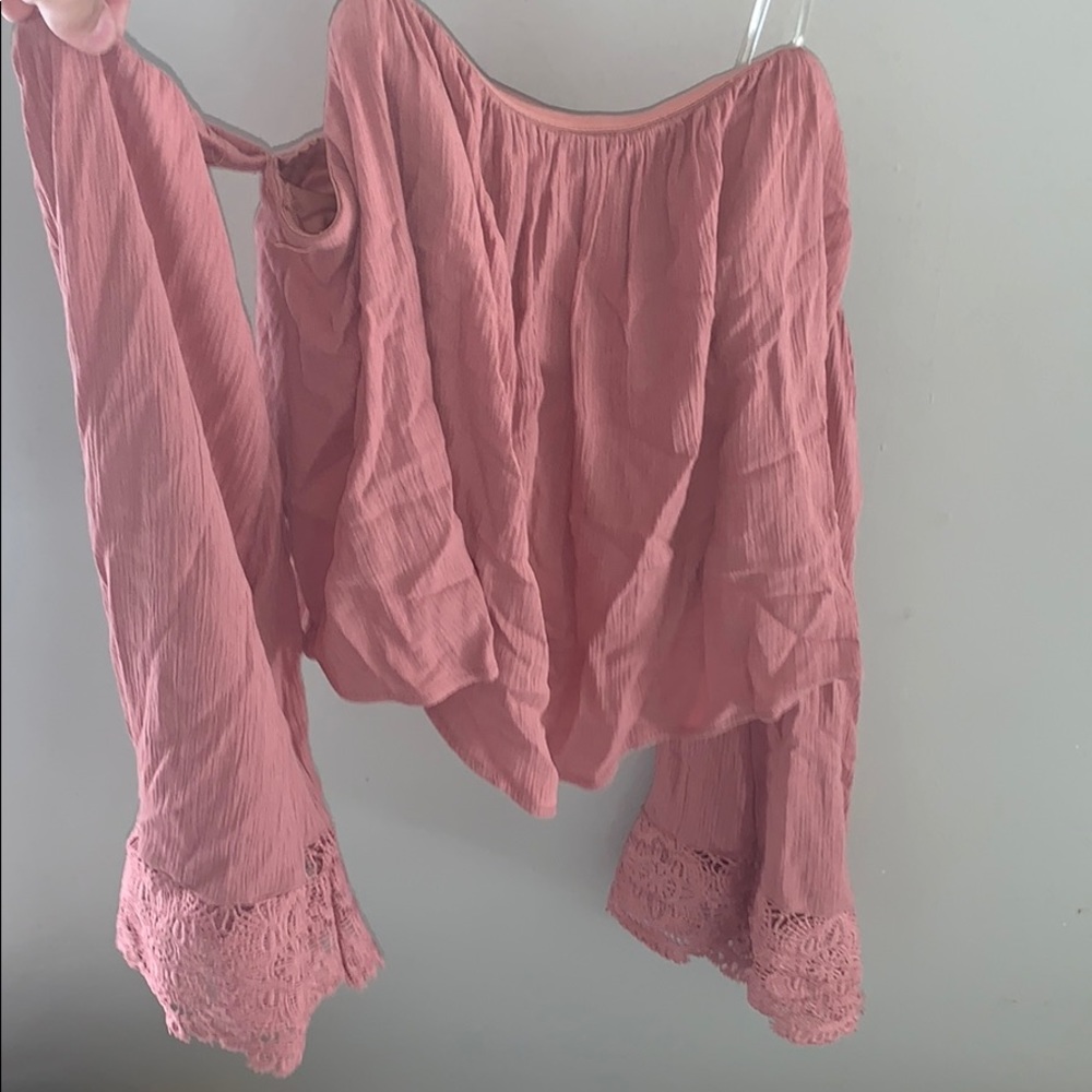 Loose long sleeve cami top